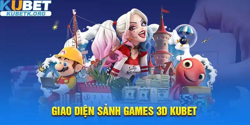 Giao diện sảnh Game của Kubet cực đỉnh