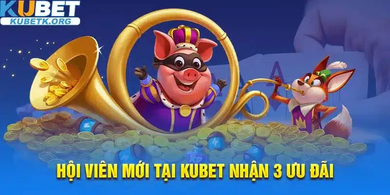 Khuyến mãi 100%, 50%, chọn 1 trong 5 cùng Kubet